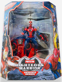 Pampam Toys Righteous Warrior Hero Series Flying Helicopter – Action Figure Style Remote Control Aircraft with Ready-to-Fly Design