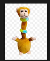 Pampam Toys Dancing & Talking Monkey Plush – Interactive Mimicking Musical Stuffed Toy for Babies & Toddlers