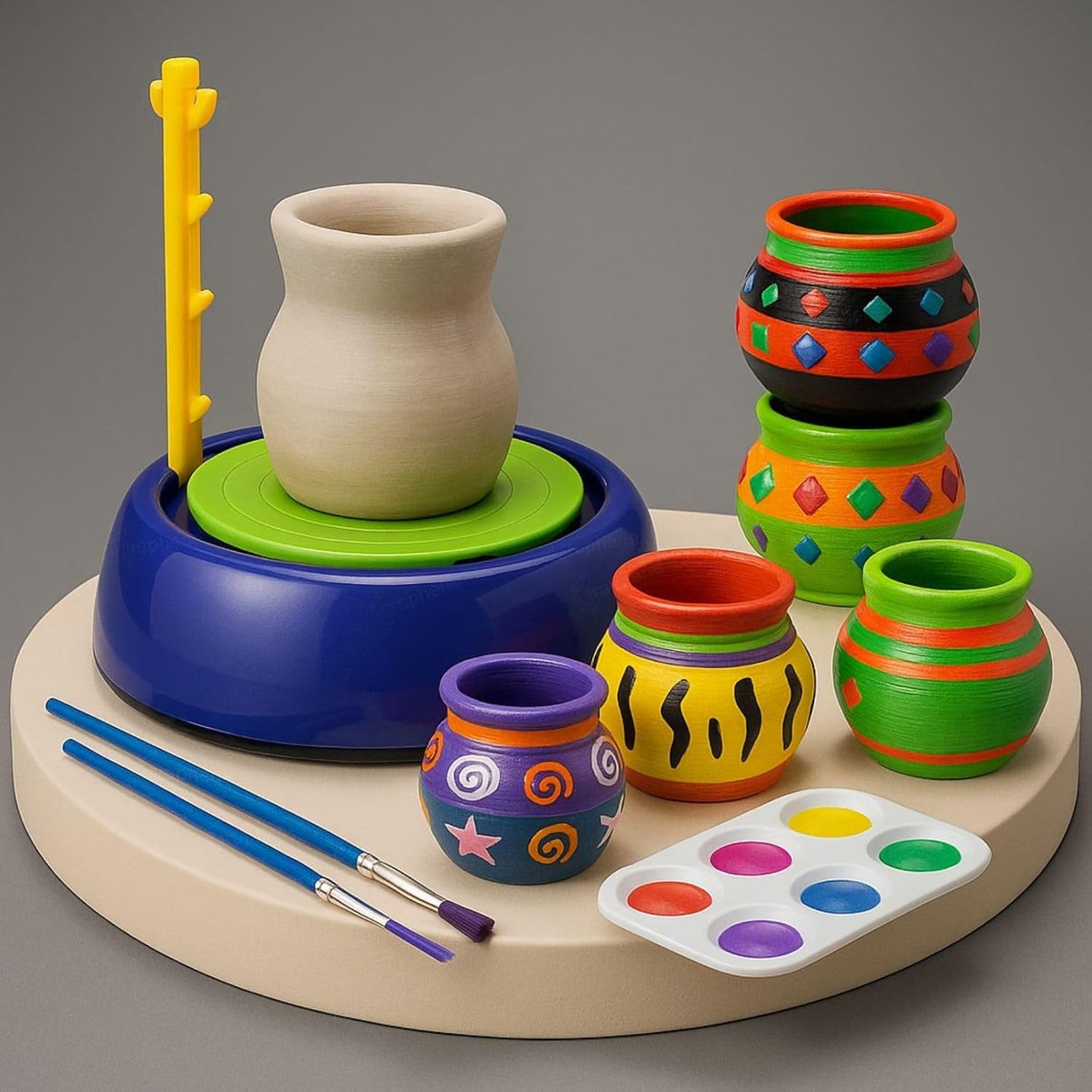 Pampam_Art_Pottery_Wheel_Set_Image_1