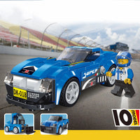 10 in 1 Speed Champion Model Cars Building Toys | Model Car Kits Building Blocks, Sports Race Car Building Kits for Adults Kids 8+ | Bugaati Sports Car Building Blocks for Kids & Adults