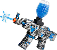 Pampam Toys Automatic Electric Gel Ball Blaster Toy Gun with Lithium Battery, Safety Goggles & Jelly Water Balls