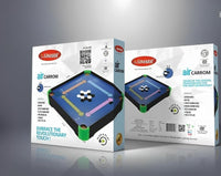 Pampam Toys Air Carrom Board, Plug & Play Family Game, Revolutionary Touch Design