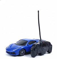 Pampam Toys Modern Car 1:18 Scale Remote Control Toy Car - Blue