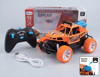 Pampam Toys RC Spray Climbing Car – High-Speed Remote Control Monster Truck with Mist Effect, Orange