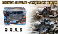 Pampam Toys 3016 Rock Explorer Rockfood Crawler 4WD RC Monster Truck with Light & Smoke Spray Function